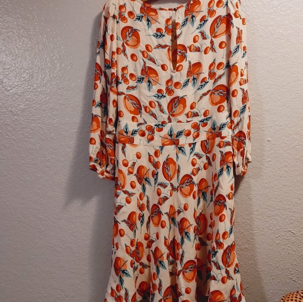 Juicy Couture Peach  Print Women's Dress